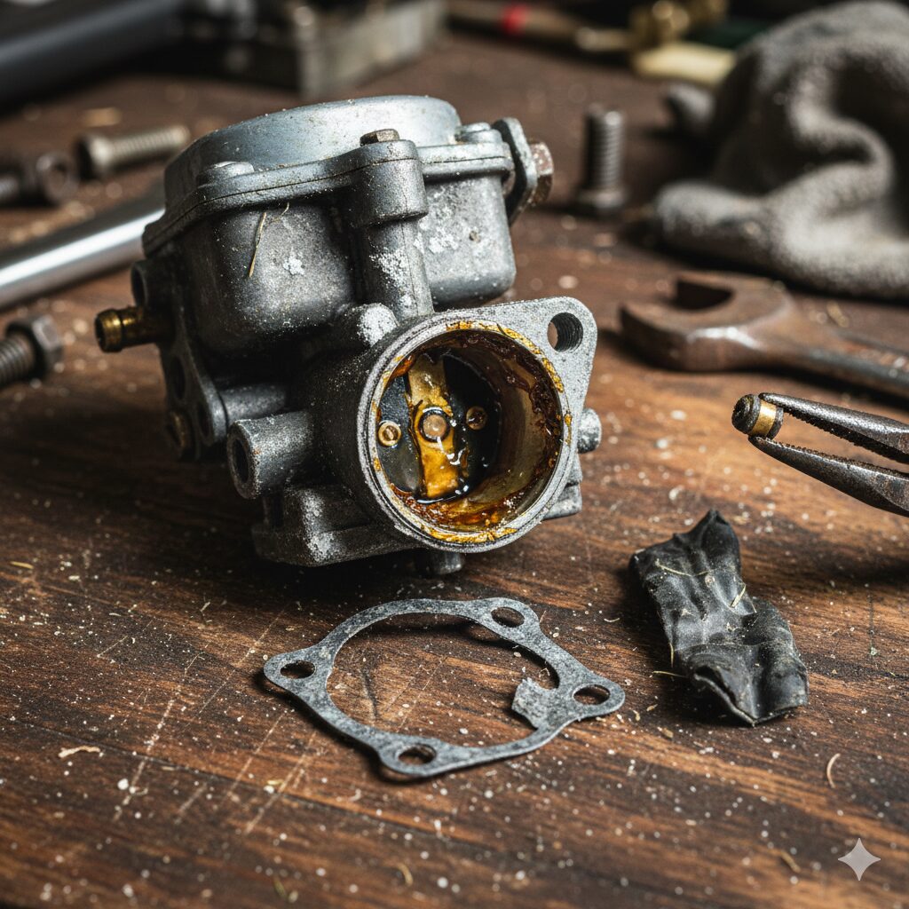 carburetor that is gummed up